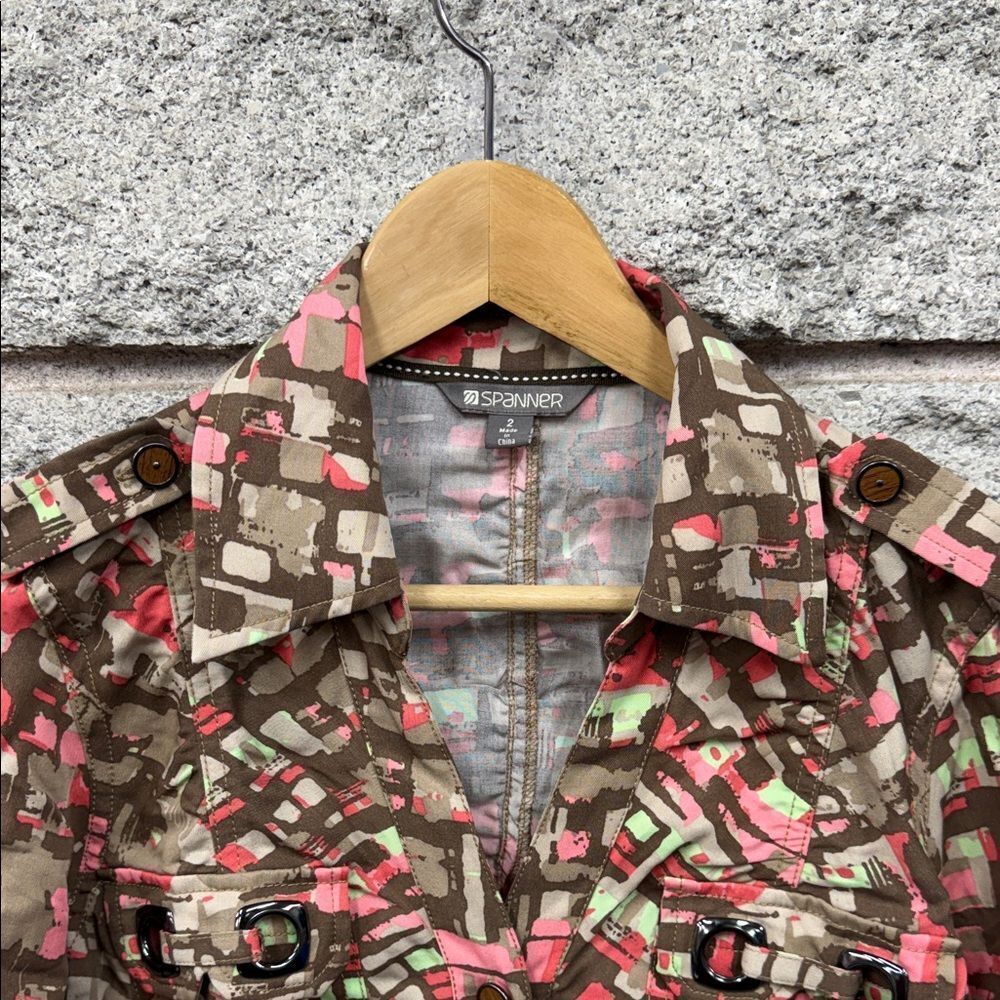 SPANNER Multicolor Patterned Cardigan - Picture 4 of 6